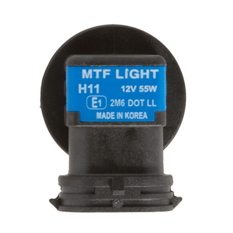 Автомобильные галогеновые лампы MTF Light серия ARGENTUM +80% H11, 12V, 55W, комплект (2шт.)