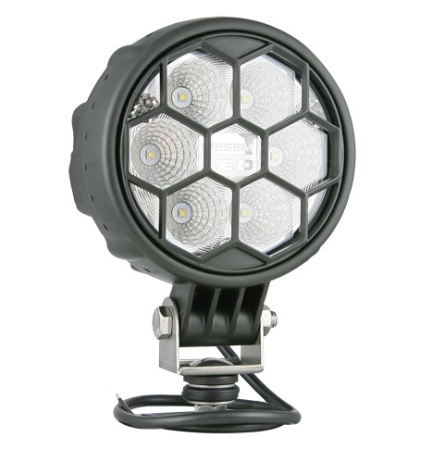 Светодиодная фара рабочего света Wesem CRC3E.50300 LED, 12V-24V, 2500lm, с проводом 0,5 м