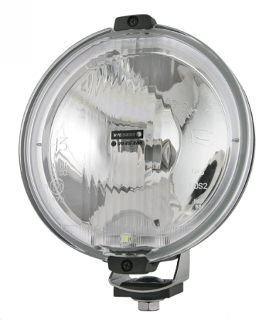 Фара дальнего света Wesem светодиодный габарит LED 12V "Ангельские Глазки" HOS2.38801 с лампой 12В